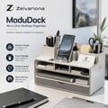 Zelvariona™ ModuDock All-in-One Desktop Organizer