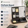 Zelvariona™ PinPoint Board Modular Desk Organizer